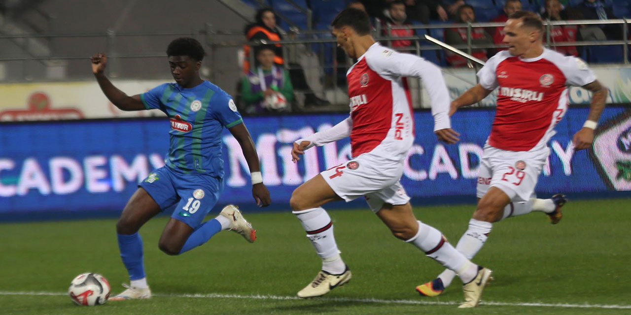 Çaykur Rizespor Karagümrük’ü Tek Golle Geçti 4 Maç Sonra 3 Puanla Tanıştı