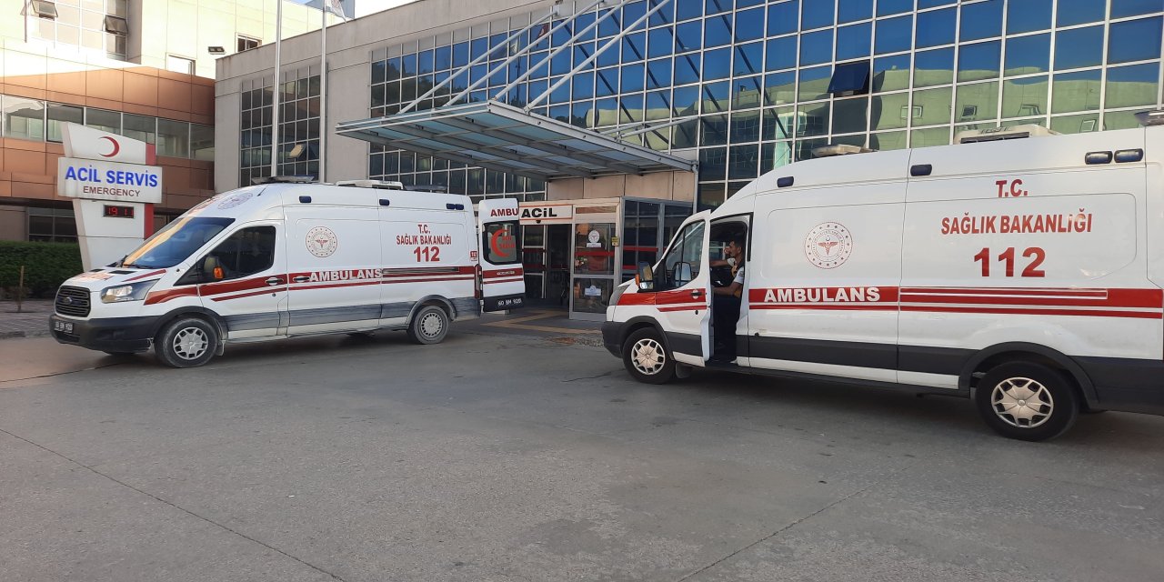 Tokat'ta iki kardeş pet şişenin patlamasıyla yaralandı