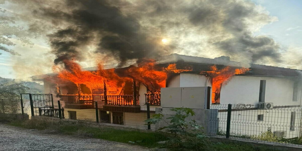 Evi ateşe verip, 2 jandarmayı bıçakla yaralayan şüpheli vurularak etkisiz hale getirildi