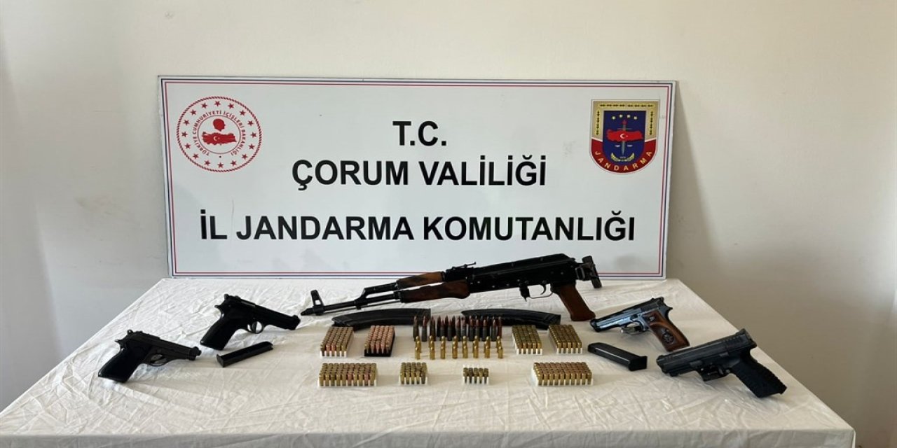 Çorum’da silah kaçakçılığı operasyonunda tutuklama