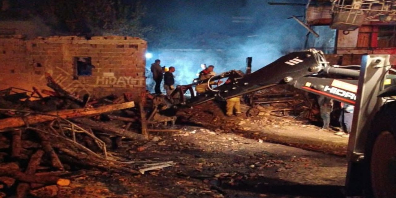 Tokat'ta çıkan ev yangınında görme engelli kişi öldü
