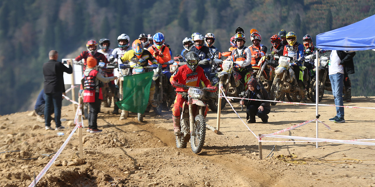 Rize'de düzenlenen Türkiye Enduro ve ATV Şampiyonası tamamlandı