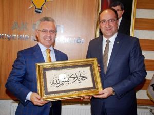 Mustafa Ataş Ak Parti İl Teşkilatını Ziyaret Etti