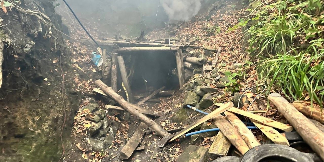 Zonguldak’ta 9 kaçak maden ocağı imha edildi