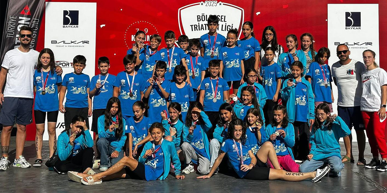 Rize Triatlonda Türkiye Üçüncüsü Oldu!