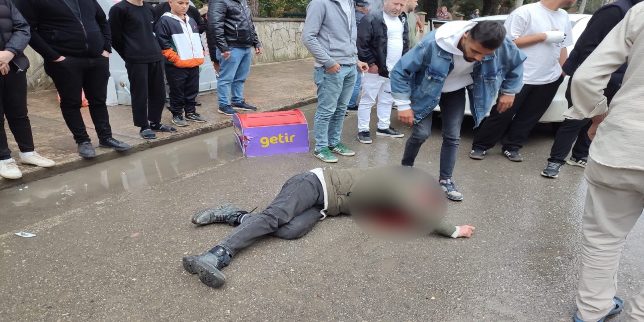 Samsun'da otomobil ile motosiklet çarpıştı: 1 ağır yaralı