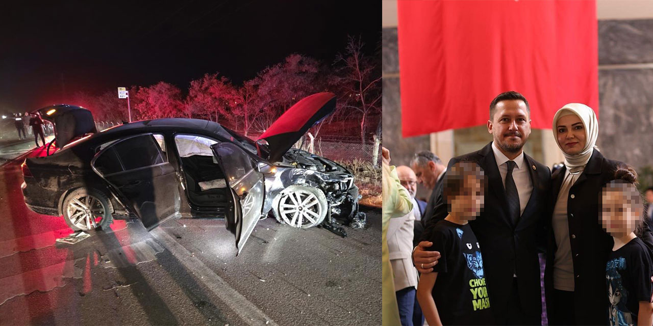 AK Parti Karaman Milletvekili Selman Oğuzhan Eser trafik kazası geçirdi