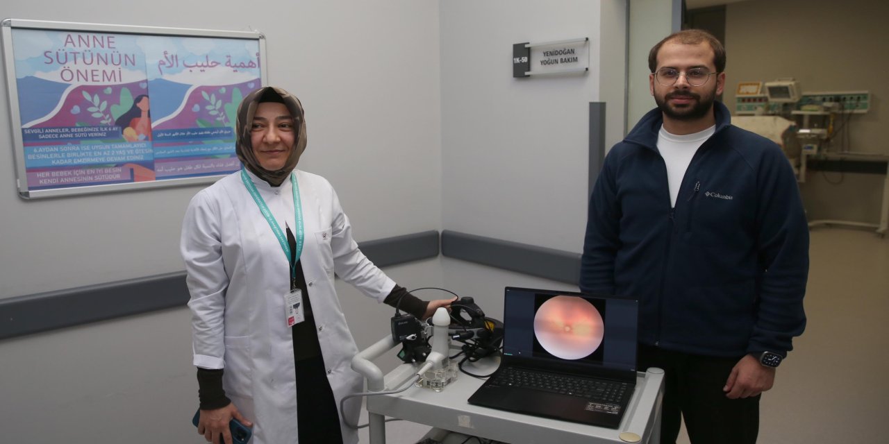 Rize'de prematüre bebeklerdeki ROP tanı ve tedavisinde gelişmiş cihazlar kullanılacak
