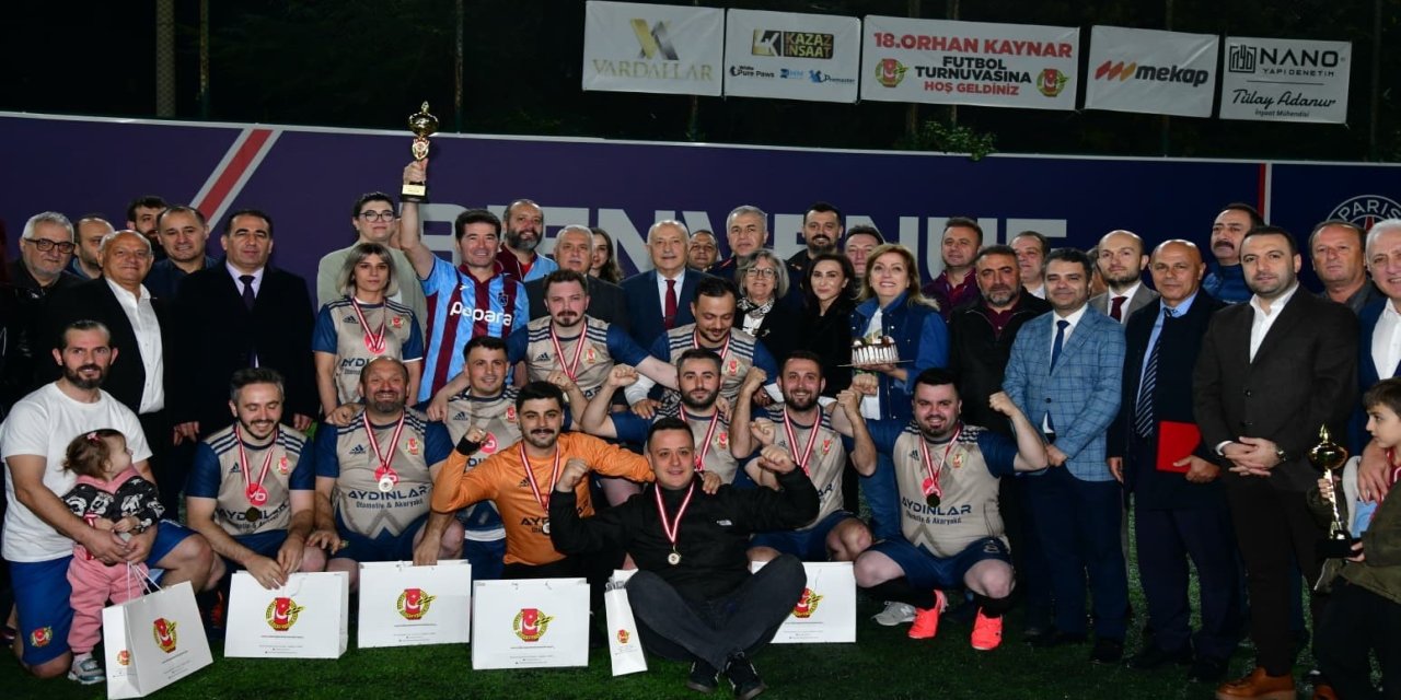 18.Orhan Kaynar Futbol Turnuvası sona erdi