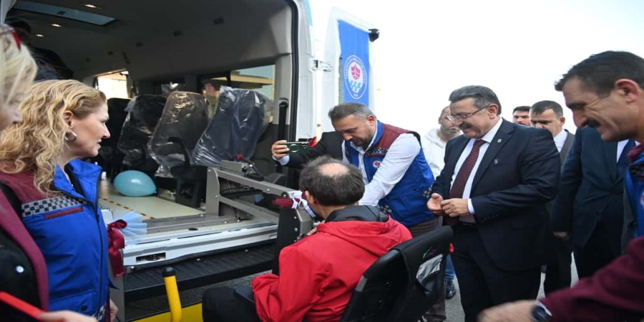 Trabzon'da Engelsiz Taksi'nin ikincisi hizmete başladı