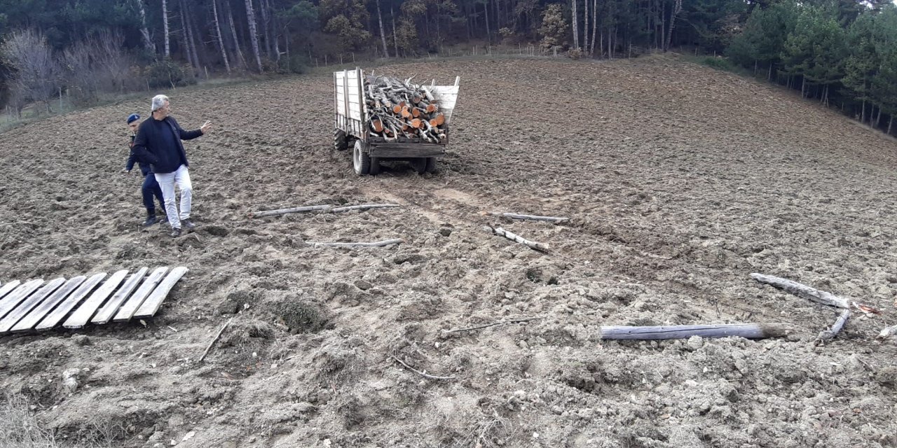 Bolu’da traktör devrildi: 1 ölü, 1 yaralı