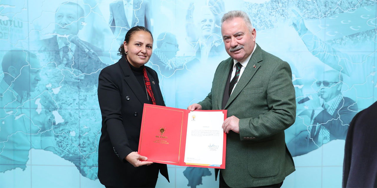 AK Parti Hemşin İlçe Başkanlığına Dilek Akıncı Atandı