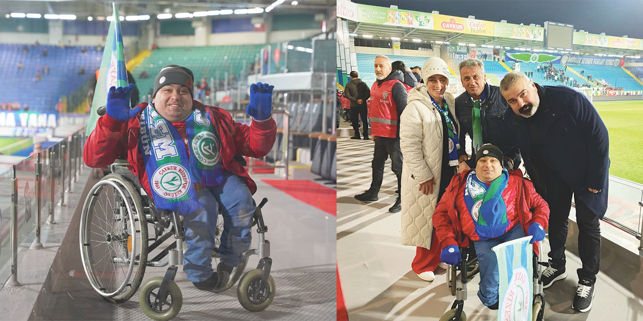 Çaykur Rizespor aşkı engel tanımıyor
