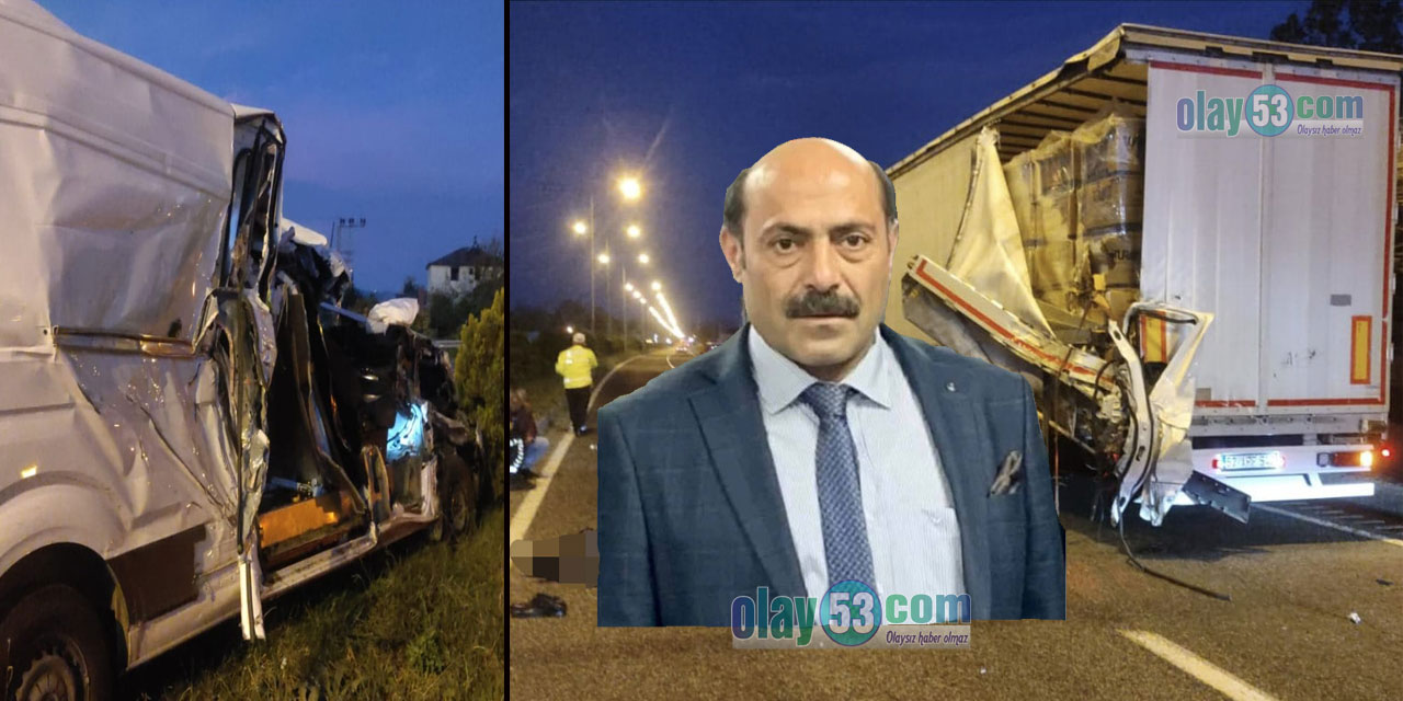 Rize Lokantacılar ve Kasaplar Esnaf Odası Başkanı Akçam Hayatını Kaybetti