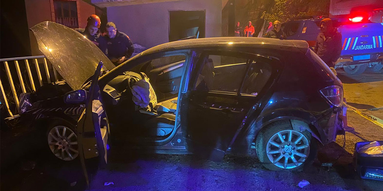 Trabzon'da uçuruma yuvarlanan otomobilin sürücüsü hayatını kaybetti, kardeşi yaralandı