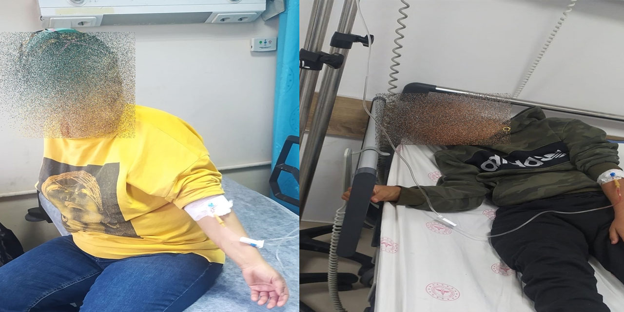 Sucuklu tost yiyen anne ile oğlu hastanelik oldu