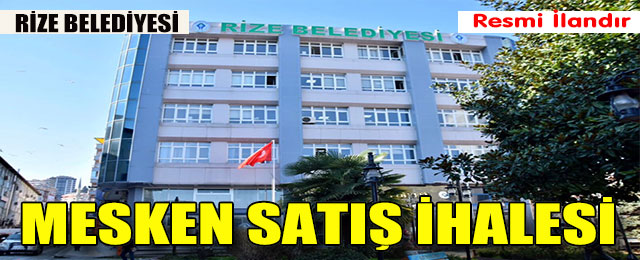 Mesken Satış İhalesi