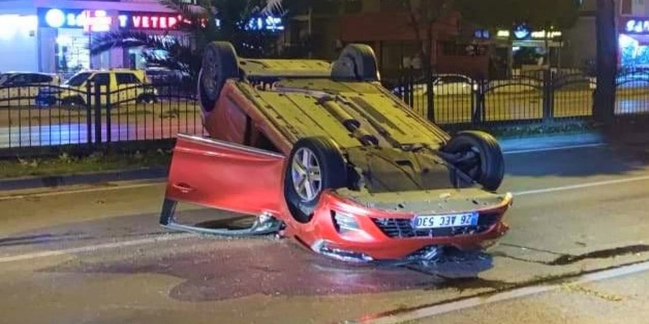 Samsun'da zincirleme kaza; 1 yaralı