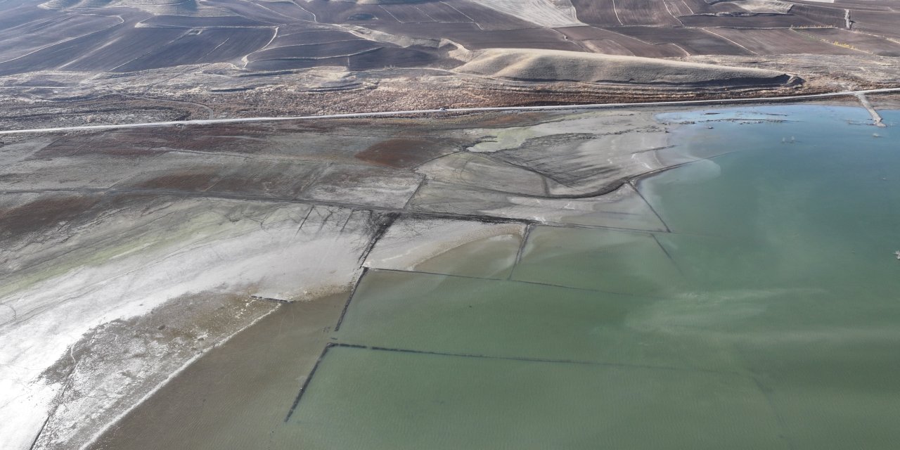 Koçhisar Barajı'nda kullanılabilir su seviyesi kuraklık nedeniyle yüzde 1'in altına düştü