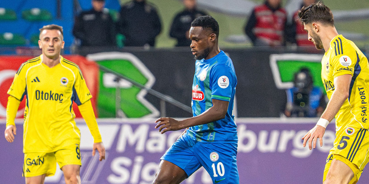 Çaykur Rizespor - Fenerbahçe Maçı PFDK’lık Oldu