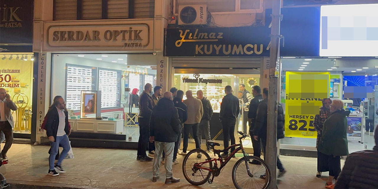 Ordu'da silahlı kuyumcu soygunu: Çalışanı bağlayıp, yaklaşık 5 kilo altınla kayıplara karıştı