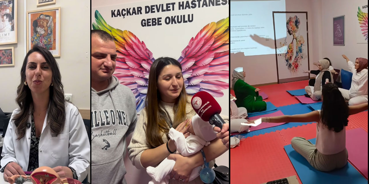 Kaçkar Devlet Hastanesi’nde Gebelere Özel Destek Programları Sürüyor
