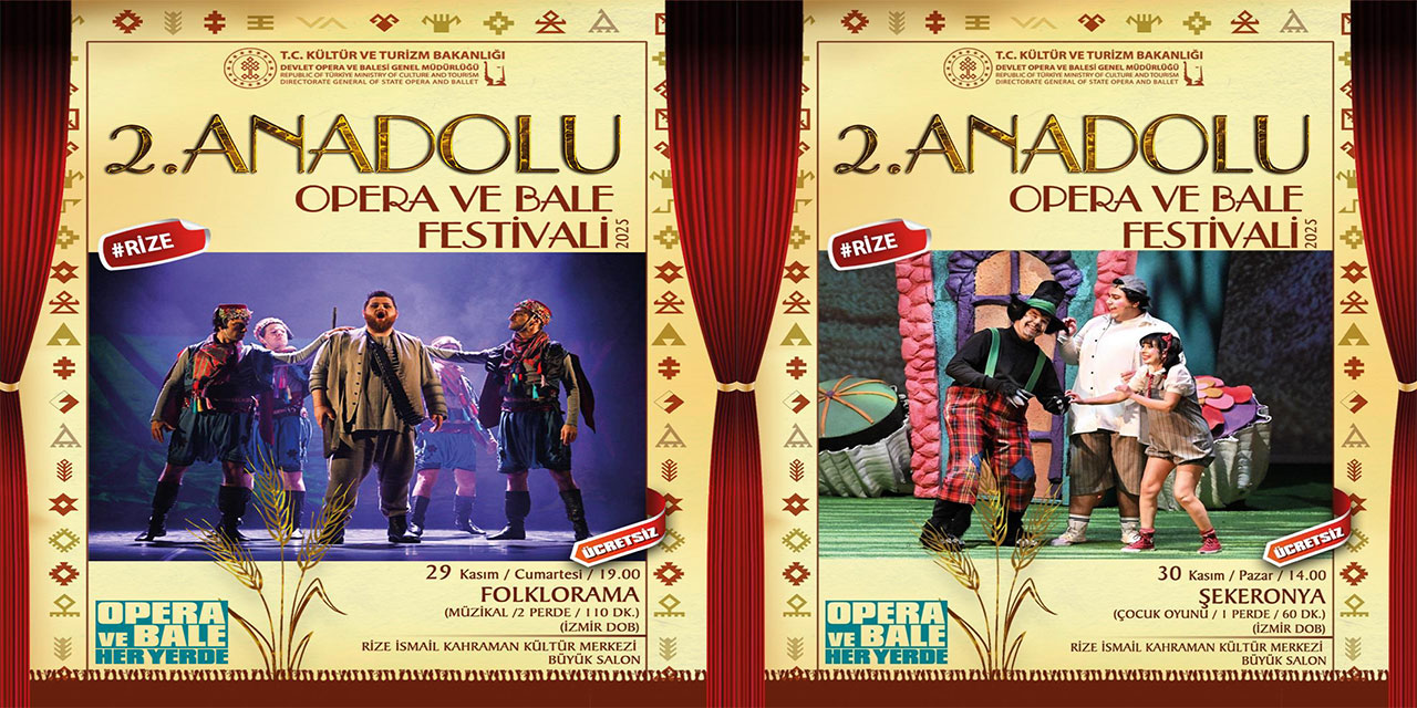 Anadolu Festivali Rize'de Sanatseverlerle Buluşuyor!