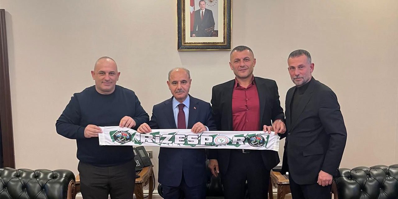 Rizeli İş İnsanı Köroğlu'ndan İçişleri Bakan Yardımcısı Aktaş'a Ziyaret