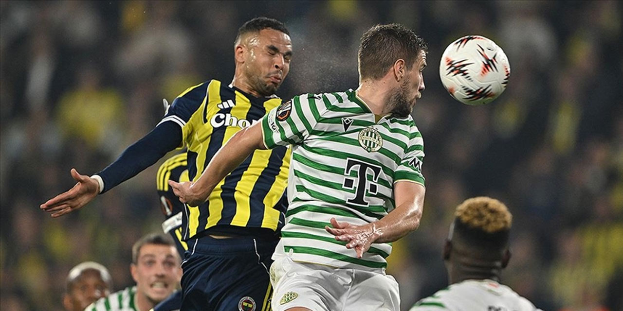 Fenerbahçe, UEFA Avrupa Ligi'nde Ferencvaros'la 1-1 berabere kaldı