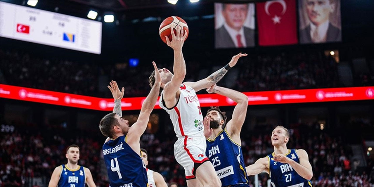 A Milli Basketbol Takımı, 2027 Dünya Kupası Elemeleri'ne galibiyetle başladı