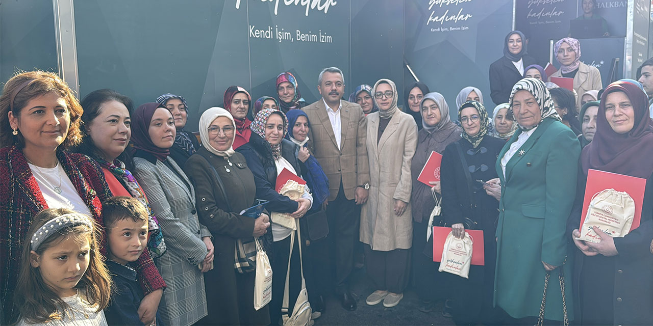 Yükselen Kadınlar Girişimcilik Eğitim Tırı" Rize'ye geldi