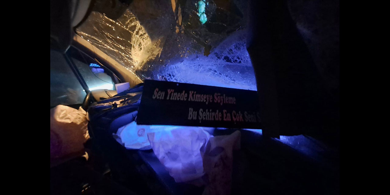 Minibüs, TIR’a çarptı; 2 yaralı