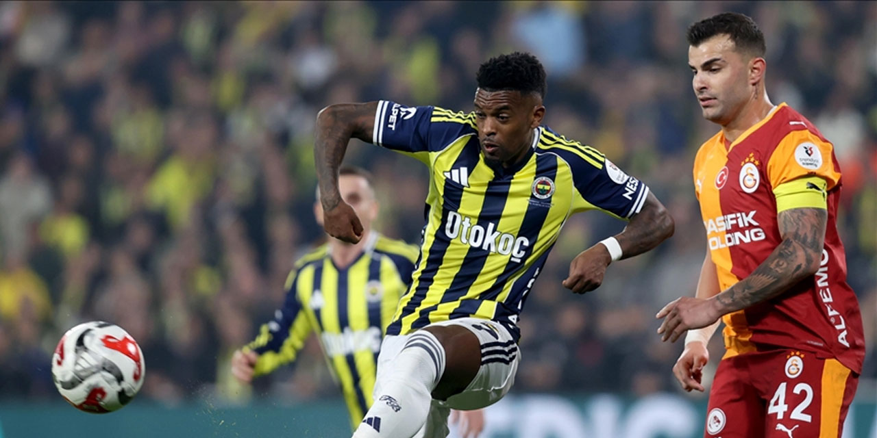 Fenerbahçe-Galatasaray derbisi 1-1 bitti