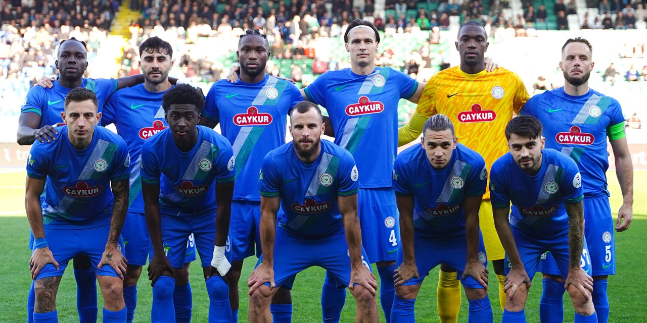 Çaykur Rizespor Kupada Pendikspor'u Konuk Ediyor