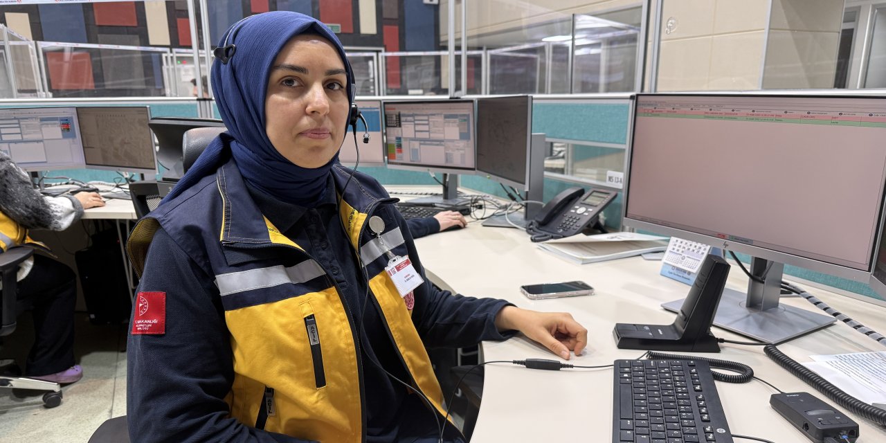 Nefes borusuna süt kaçan bebeğin hayatını 112 sağlık personeli kurtardı