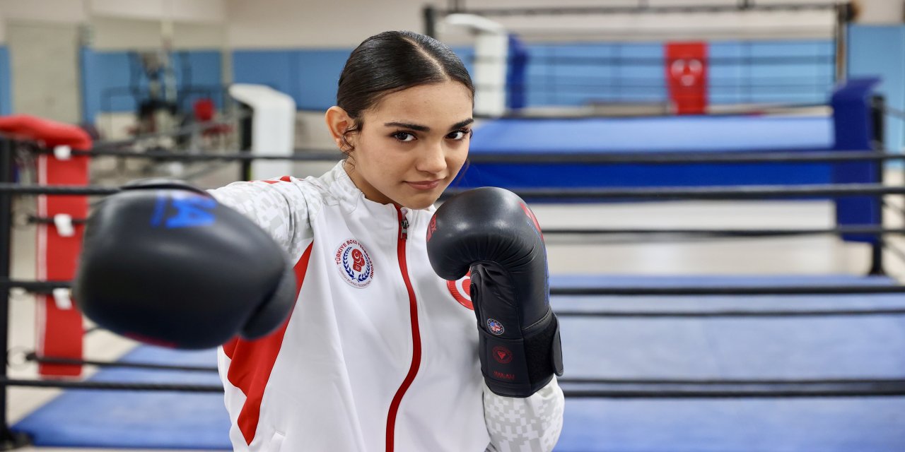 Milli boksör, Avrupa şampiyonu babasının olimpiyat hayalini gerçekleştirmek için çalışıyor