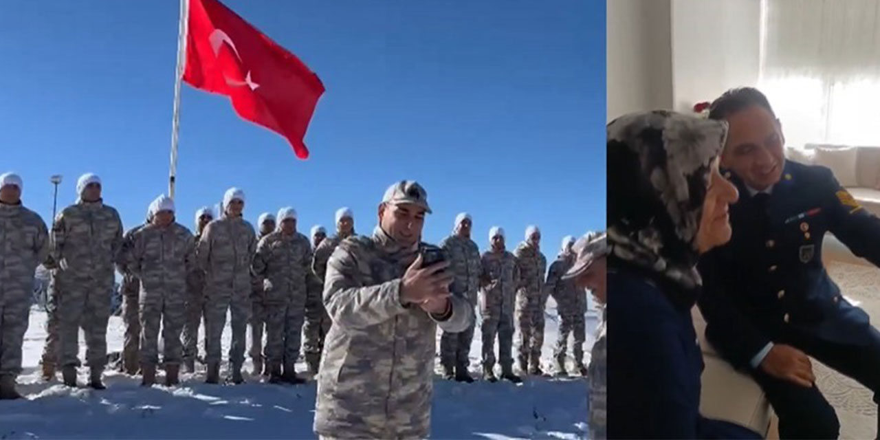 Rizeli Saime teyzenin ördüğü 90 adet bere zorlu şartlarda görev yapan Mehmetçiklere ulaştı