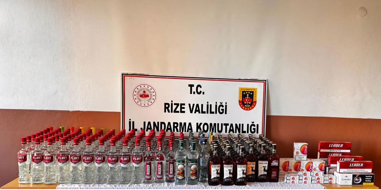 Rize'de Kaçakçılık Operasyonu: 9 Kişi Gözaltına Alındı