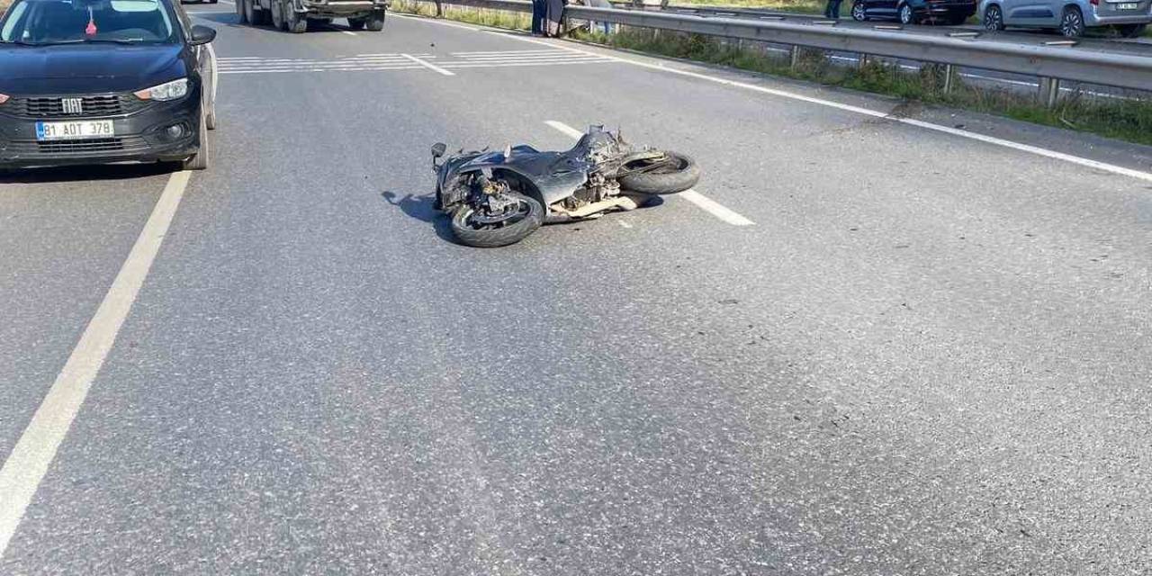 Motosiklet Kazasında 16 Yaşındaki Genç Ağır Yaralandı