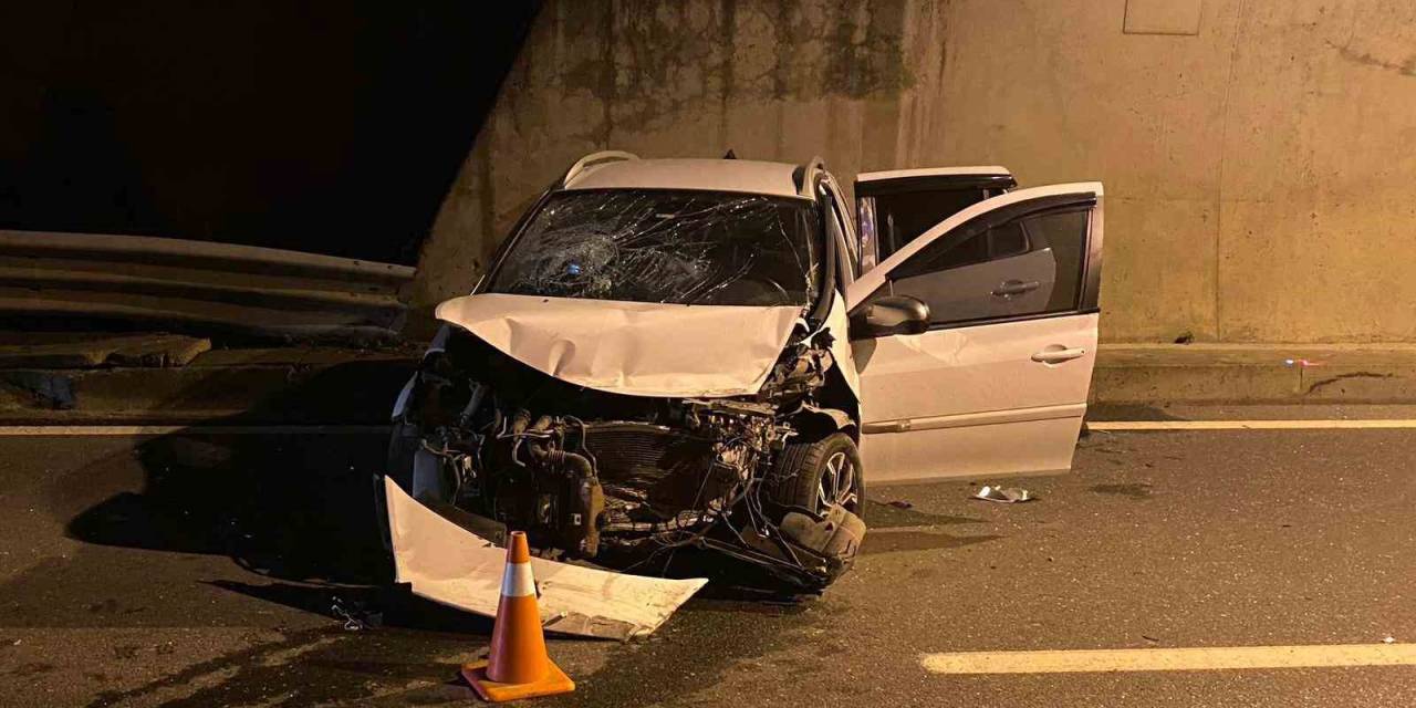 Tünelde Meydana Gelen Kazada 4 Kişi Yaralandı