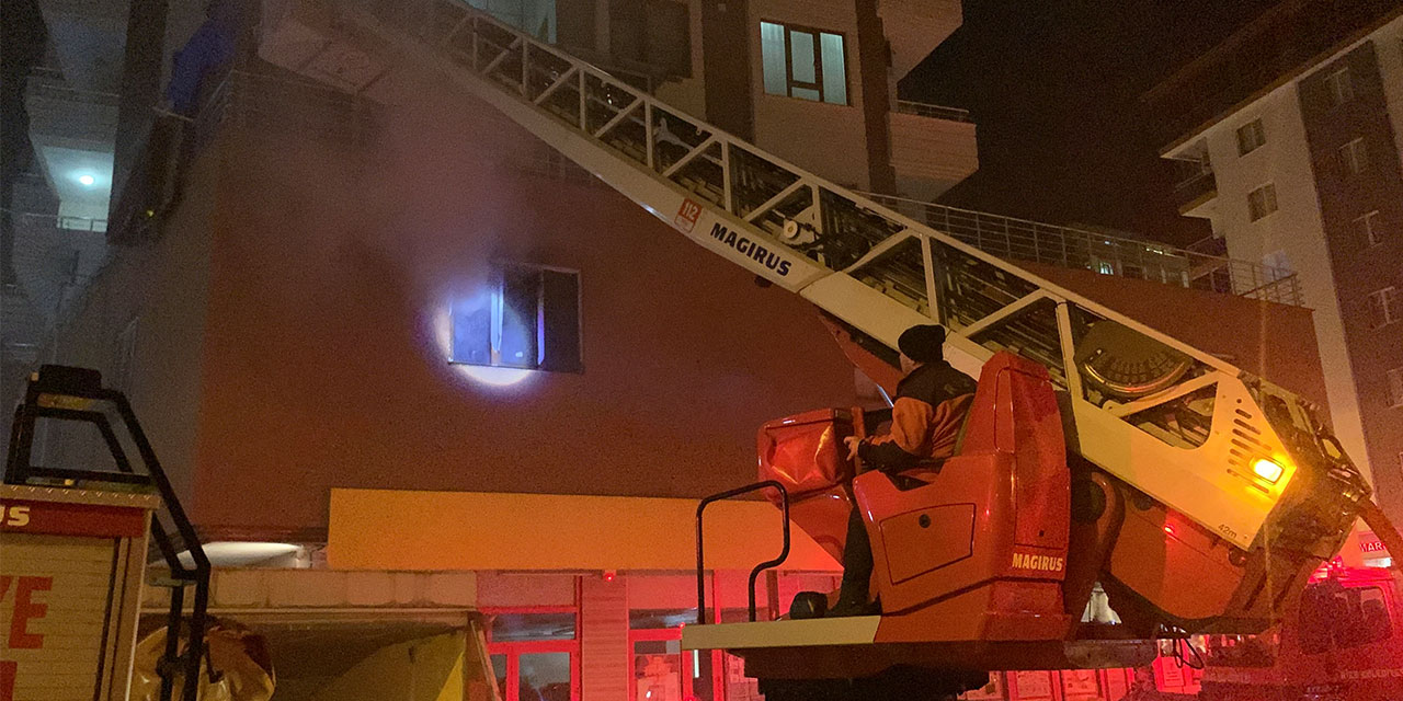 Rize’de depoda çıkan yangın söndürüldü