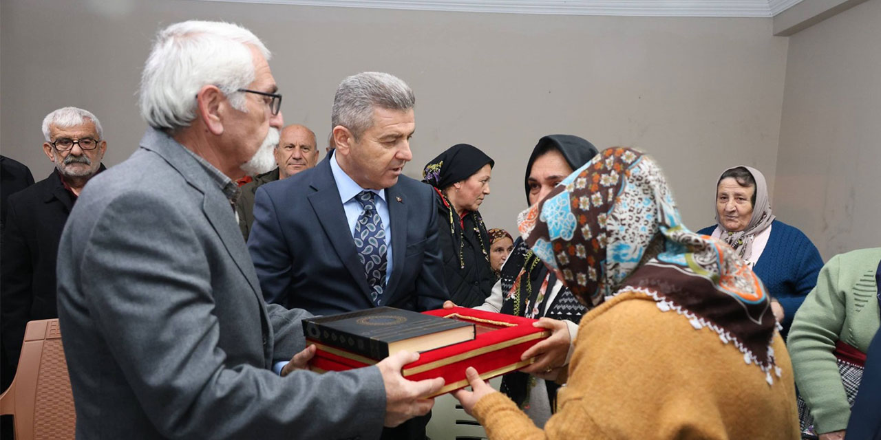 Artvin Valisi Ergün'den Kore Gazisi Lütfü Topal'ın Ailesine Taziye Ziyareti