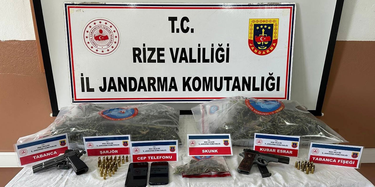 Rize Jandarmasından Uyuşturucu Operasyonu: 1 Kişi Tutuklandı