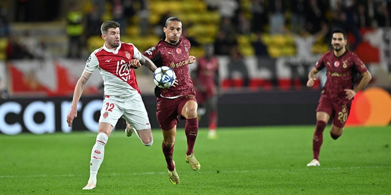 Galatasaray, Şampiyonlar Ligi'nde Monaco deplasmanından mağlubiyetle ayrıldı
