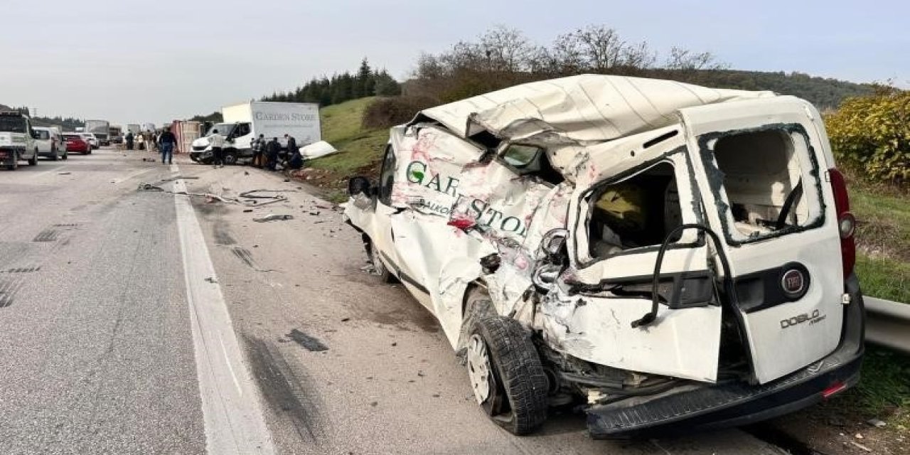 Bursa'daki tır kazasında acı haber: 1 ölü, 3 yaralı