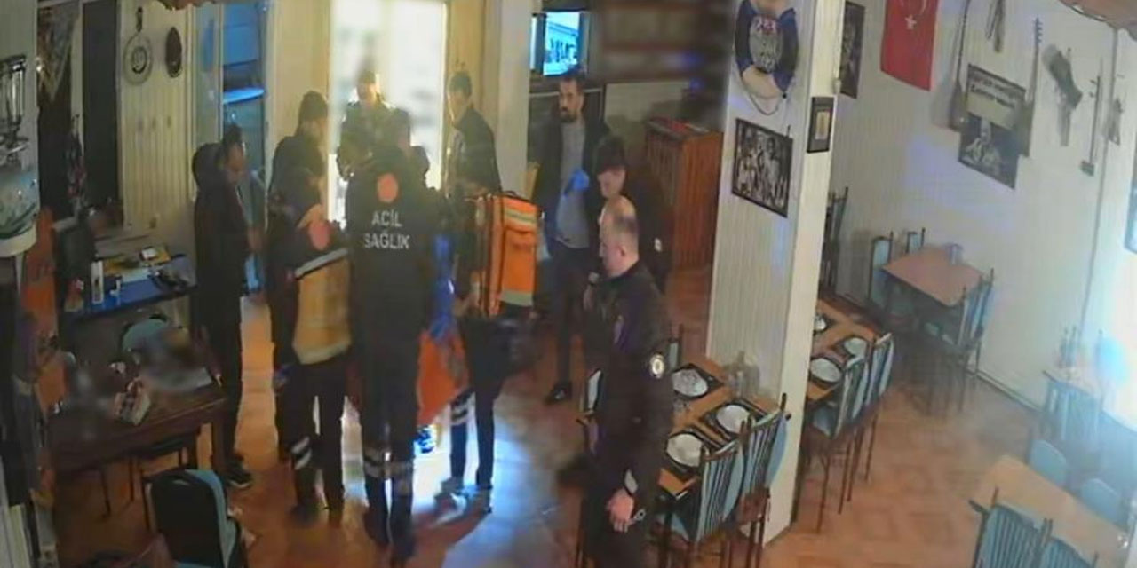 Trabzon’da restorandaki silahlı saldırının görüntüleri ortaya çıktı