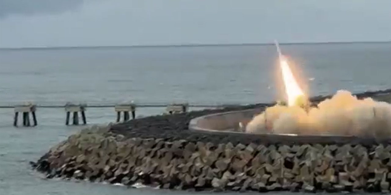 Tayfun'un yeni test atışı Rize'de yapıldı