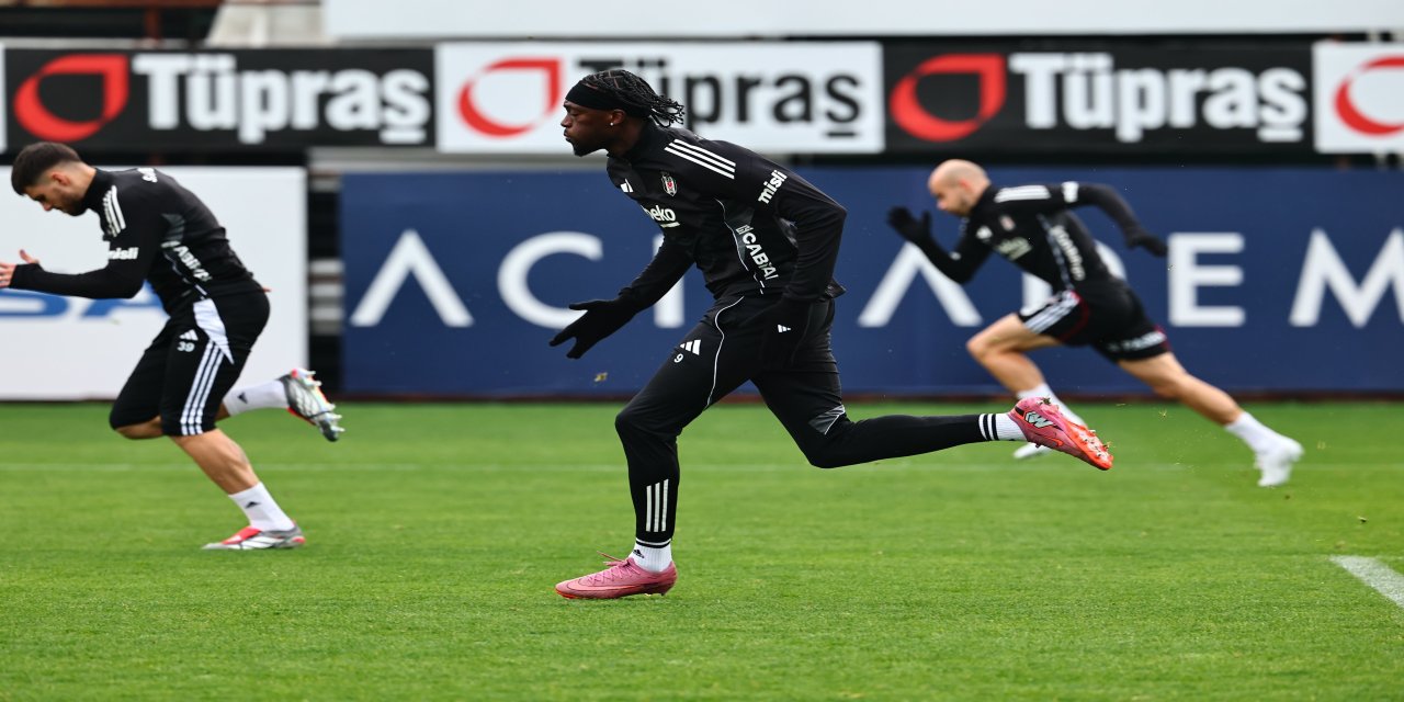 Beşiktaş, Trabzonspor maçının hazırlıklarına devam etti
