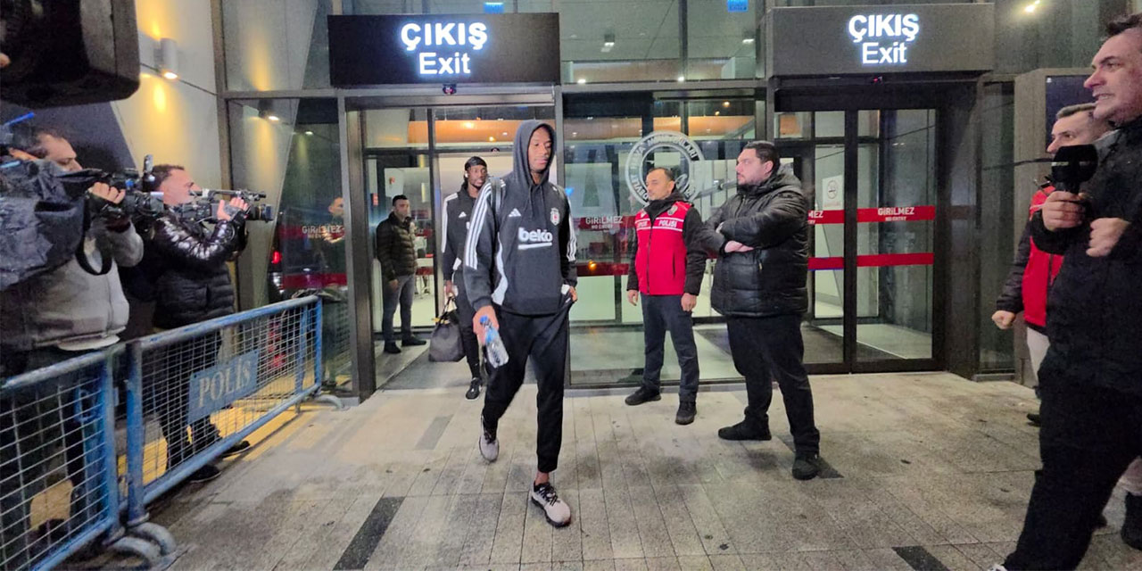 Beşiktaş kafilesi Trabzon’da