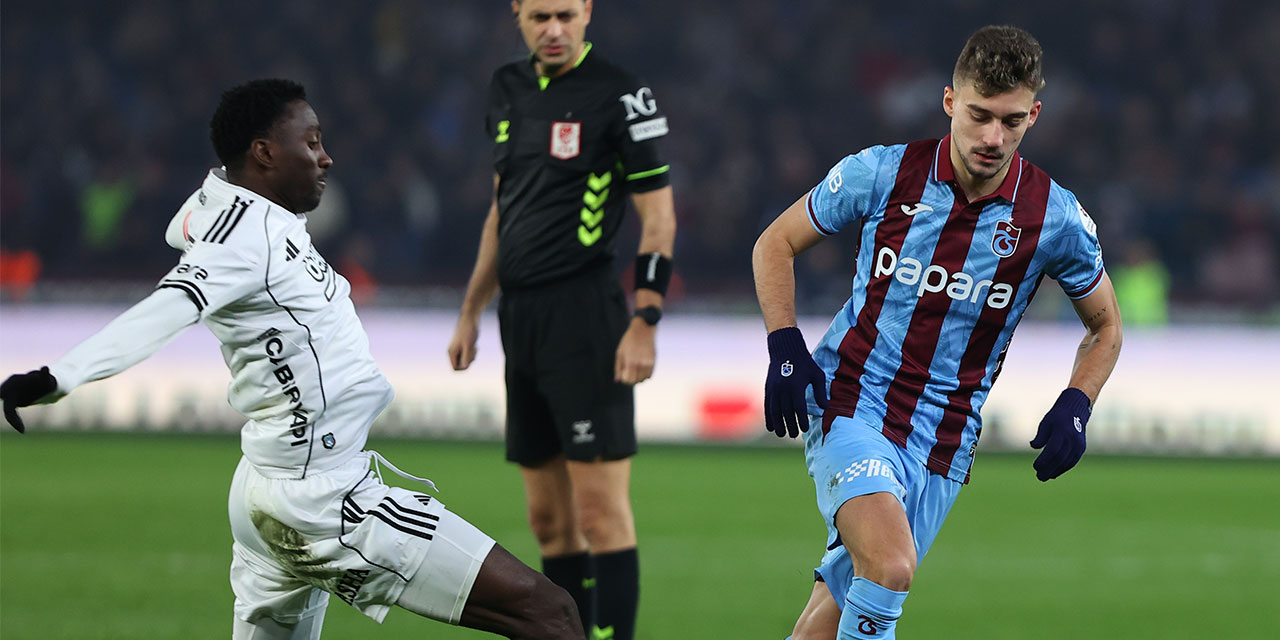 Trabzonspor ve Beşiktaş Papara Park’ta Gol Yağmuruna Sahne Oldu: 3-3